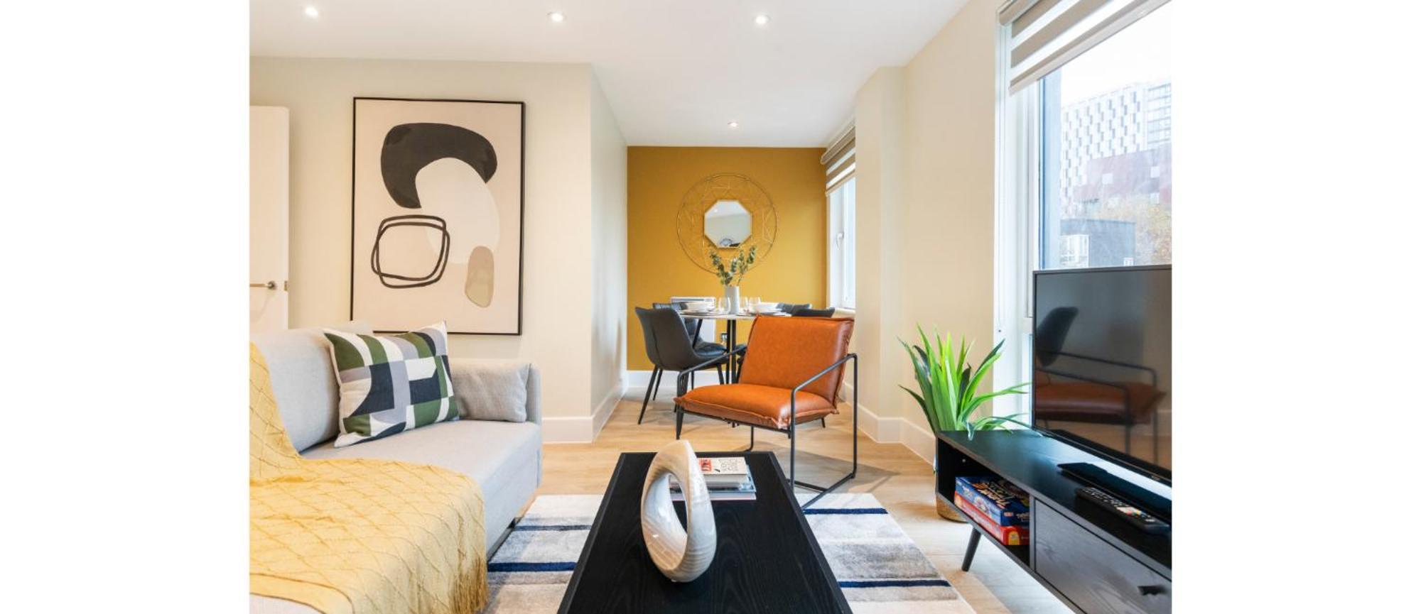 Your Home: 1br Flat With Modern Amenities Londra