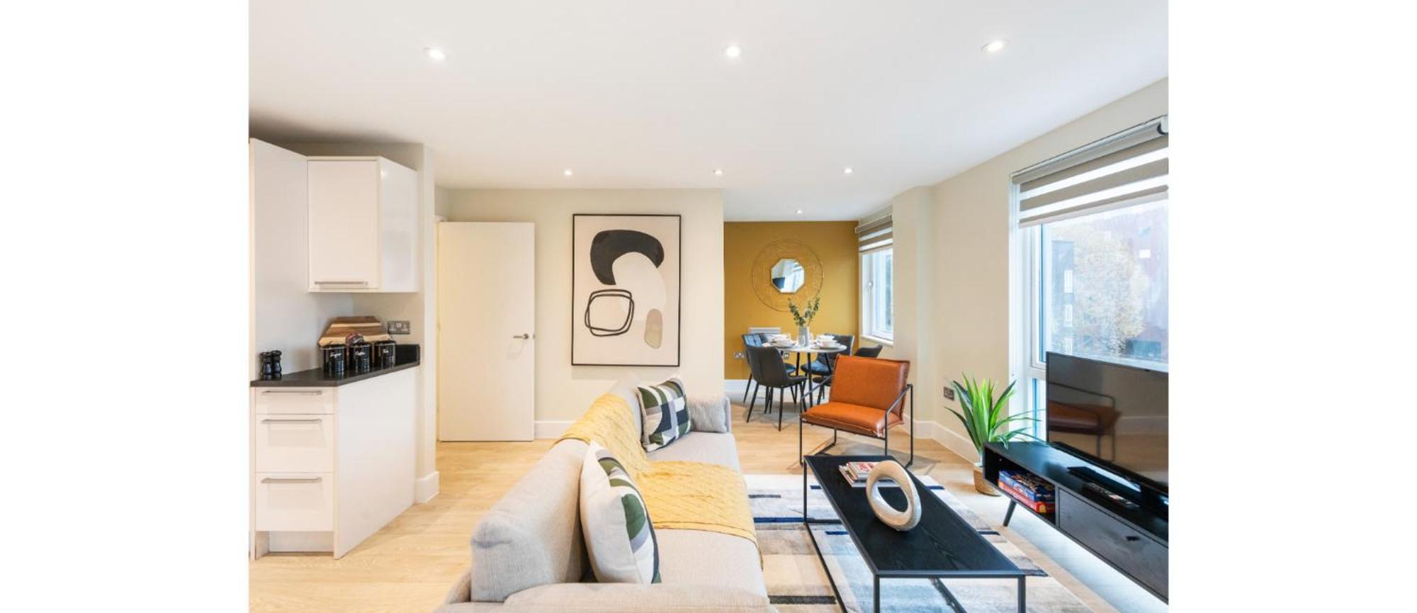 Your Home: 1br Flat With Modern Amenities Londra